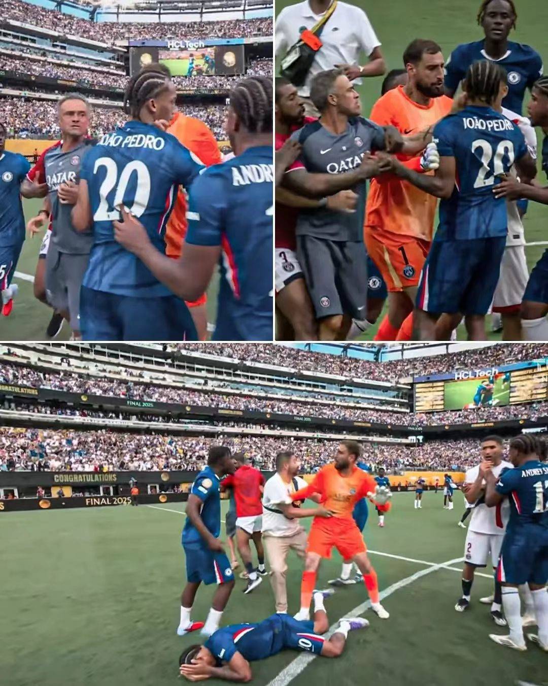 输球又输人！巴黎0-3不敌切尔西无缘冠军，赛后恩里克带头起冲突