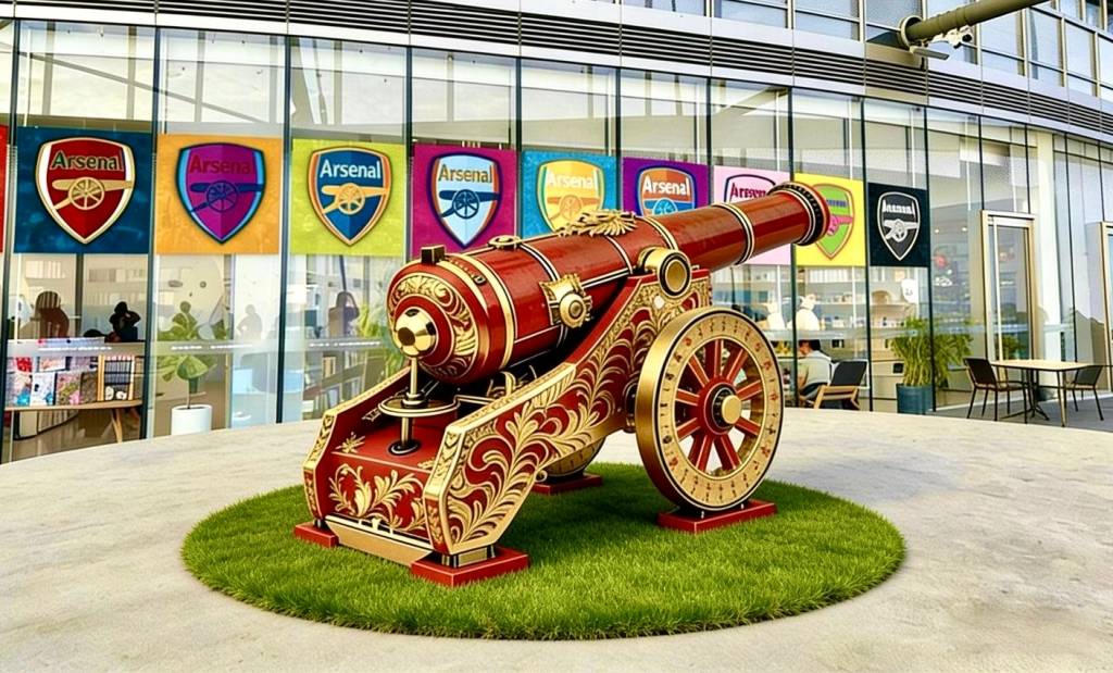 枪迷集合，枪魂入画，阿森纳艺术首展落地上海